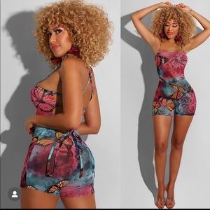 Beautiful Butterfly Romper